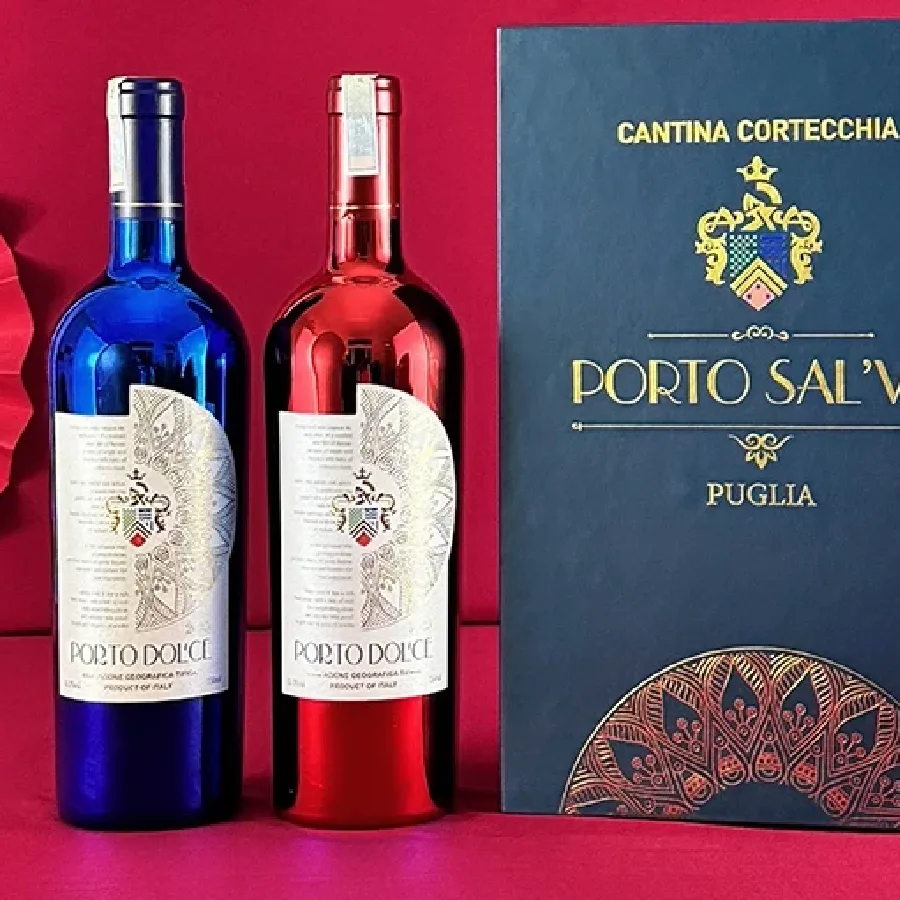 Rượu Vang Ý Porto Dol'ce Semi Dolce Blue 11,5%