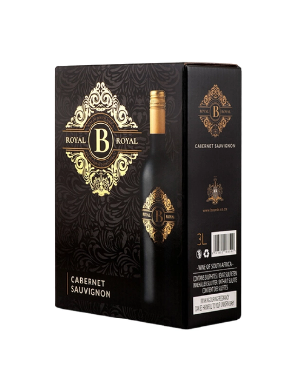 vang bich nam phi royal b royal cabernet sauvignon Vang bịch Nam Phi Royal B Royal Cabernet Sauvignon 15%