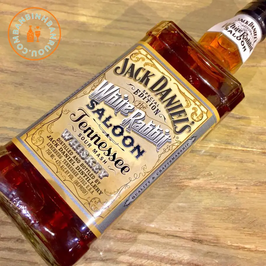 Hương vị thượng hạng của rượu Jack Daniel's White Rabbit Saloon
